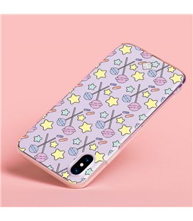 Funda para [ Vivo X80 Lite ] Dibujo Auténtico [ Chupachups ] de Silicona Flexible para Smartphone