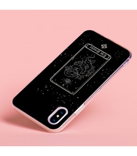 Funda para [ Vivo X80 Lite ] Dibujo Esotérico [ Carta del Tarot - The Snake ] de Silicona Flexible