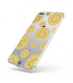 Funda para [ Vivo X80 Lite ] Squid Game [Galletas Dalgona Candy] de Silicona Flexible para Smartphone 