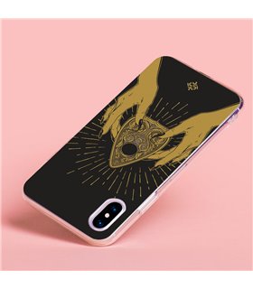 Funda para [ ZTE Blade A52 Lite ] Dibujo Esotérico [ Planchette Oráculo ] de Silicona Flexible para Smartphone