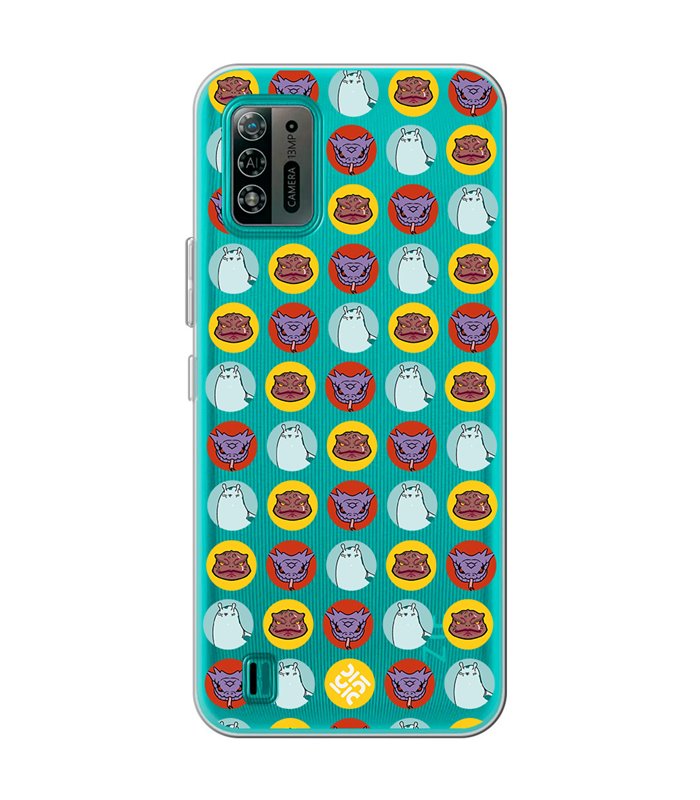 Funda para [ ZTE Blade A52 Lite ] Dibujos Frikis [ Invocaciones de Gamabunta, Katsuyu y Manda ] de Silicona Flexible