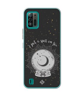 Funda para [ ZTE Blade A52 Lite ] Dibujo Gotico [ Bola Mágica ] de Silicona Flexible para Smartphone 