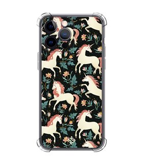 Funda Antigolpe [ iPhone 14 Pro Max ] Dibujo Cute [ Fantasia de Unicornios ] Esquina Reforzada Silicona 1.5