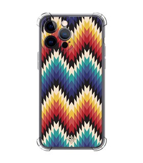 Funda Antigolpe [ iPhone 14 Pro Max ] Dibujo Tendencias [ Patron Geométrico ] Esquina Reforzada Silicona 1.5mm