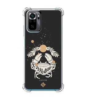 Funda Antigolpe [ POCO M5s ] Dibujo Zodiaco [ Signo Zodiacal - Cancer ] Esquina Reforzada Silicona 1.5mm Transparente