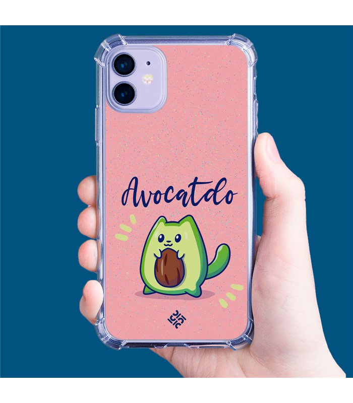 Funda Antigolpe [ Xiaomi Redmi A1 ] Dibujo Cute [ Avocatdo ] Esquina Reforzada Silicona 1.5mm Transparente