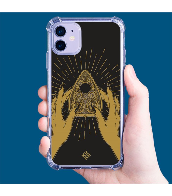 Funda Antigolpe [ Xiaomi Redmi A1 ] Dibujo Esotérico [ Planchette Oráculo ] Esquina Reforzada Silicona 1.5mm Transparente