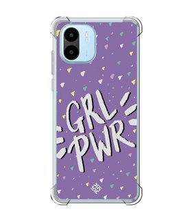 Funda Antigolpe [ Xiaomi Redmi A1 ] Dibujo Frases Guays [ GRL Power ] Esquina Reforzada Silicona 1.5mm Transparente