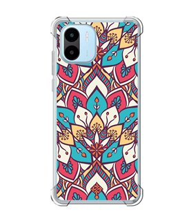 Funda Antigolpe [ Xiaomi Redmi A1 ] Dibujo Auténtico [ Mosaico Floral Mandala ] Esquina Reforzada Silicona 1.5mm