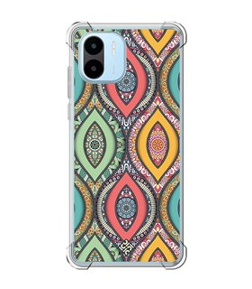 Funda Antigolpe [ Xiaomi Redmi A1 ] Dibujo Auténtico [ Ojo de Hamsa Mandala ] Esquina Reforzada Silicona 1.5mm