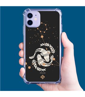 Funda Antigolpe [ Xiaomi Redmi A1 ] Dibujo Zodiaco [ Signo zodiacal - Picis ] Esquina Reforzada Silicona 1.5 Transparente