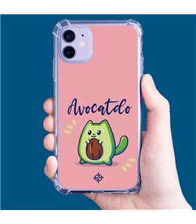 Funda Antigolpe [ Honor X8 5G ] Dibujo Cute [ Avocatdo ] Esquina Reforzada Silicona 1.5mm Transparente