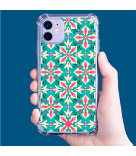 Funda Antigolpe [ Honor X8 5G ] Dibujos Retro [ Caleidoscopio ] Esquina Reforzada Silicona 1.5mm Transparente