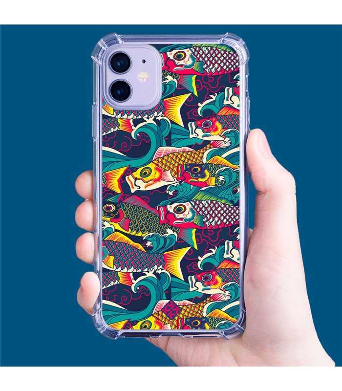 Funda Antigolpe [ Honor X8 5G ] Dibujo Auténtico [ Serpentina de Carpas Koinobori, Mangas de Viento ] Esquina Reforzada