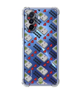 Funda Antigolpe [ Huawei Nova Y70 ] Dibujo Auténtico [ Consola Retro - Game Over ] Esquina Reforzada 1.5mm Transparente