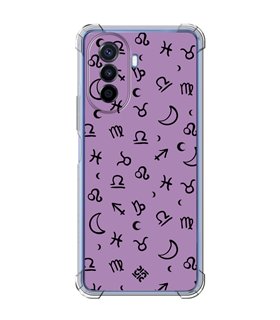 Funda Antigolpe [ Huawei Nova Y70 ] Dibujo Esotérico [ 12 Signos del Zodiaco ] Esquina Reforzada Silicona 1.5mm