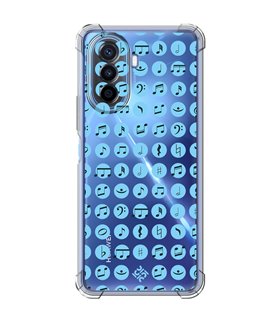 Funda Antigolpe [ Huawei Nova Y70 ] Diseño Música [ Notas Musicales ] Esquina Reforzada Silicona 1.5mm Transparente