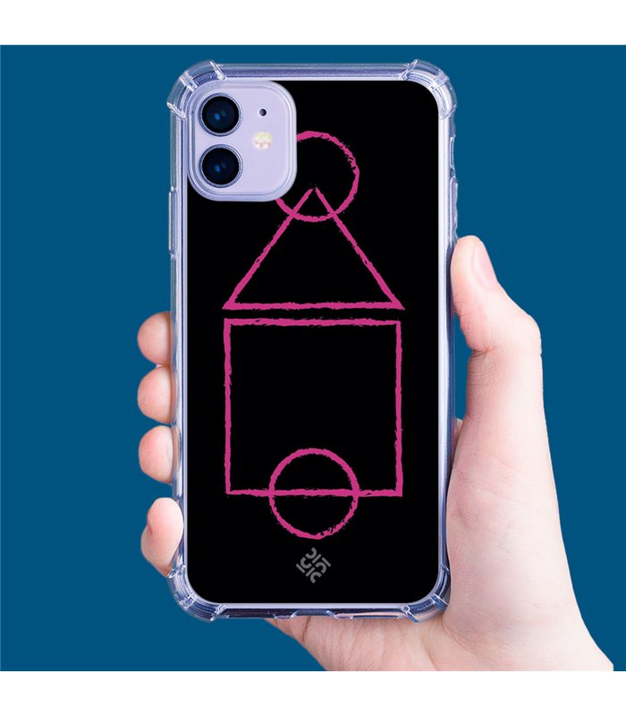 Funda Antigolpe [ Huawei Nova Y70 ] Squid Game [Pista de Juego] Esquina Reforzada Silicona 1.5mm Transparente
