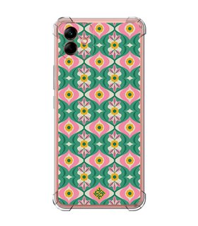 Funda Antigolpe [ Samsung Galaxy A04 ] Dibujos Retro [ Tercer Ojo - Caleidoscopio ] Esquina Reforzada Silicona 1.5mm