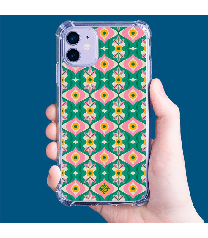 Funda Antigolpe [ Samsung Galaxy A04 ] Dibujos Retro [ Tercer Ojo - Caleidoscopio ] Esquina Reforzada Silicona 1.5mm