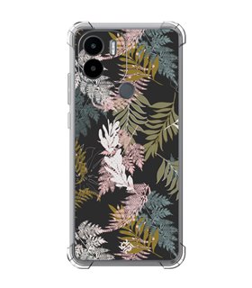 Funda Antigolpe [ Xiaomi Redmi A1 Plus ] Dibujo Botánico [ Diseño de hojas ] Esquina Reforzada Silicona 1.5mm