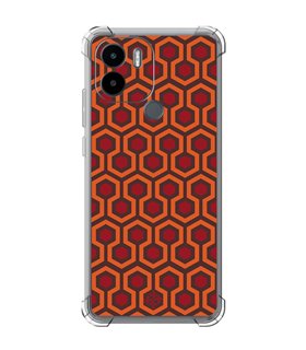 Funda Antigolpe [ Xiaomi Redmi A1 Plus ] Cine Fantástico [ Alfombra El Resplandor ] Esquina Reforzada Silicona 1.5