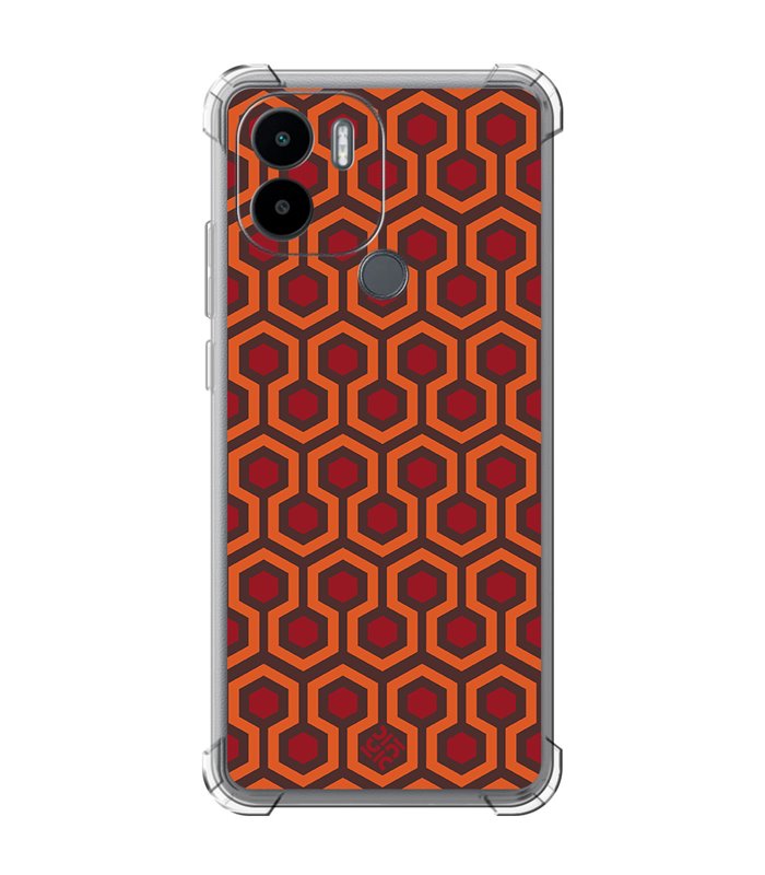 Funda Antigolpe [ Xiaomi Redmi A1 Plus ] Cine Fantástico [ Alfombra El Resplandor ] Esquina Reforzada Silicona 1.5