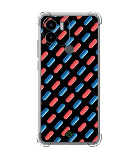 Funda Antigolpe [ Xiaomi Redmi A1 Plus ] Cine Fantástico [ Pildora Roja y Azul ] Esquina Reforzada Silicona 1.5mm