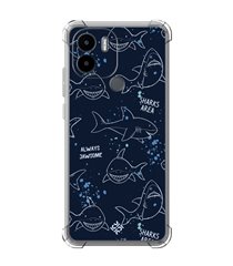 Funda Antigolpe [ Xiaomi Redmi A1 Plus ] Dibujo Mascotas [ Gato Negro ] Esquina Reforzada Silicona 1.5mm Transparente