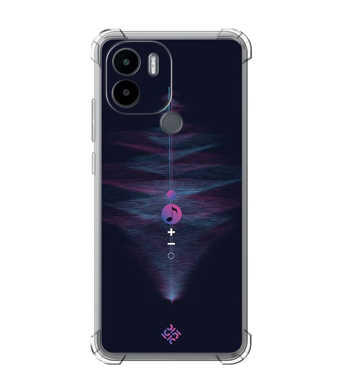 Funda Antigolpe [ Xiaomi Redmi A1 Plus ] Diseño Música [ Dibujo Abstracto Música ] Esquina Reforzada Silicona 1.5mm