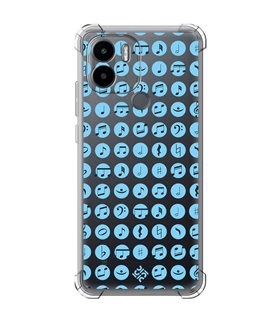 Funda Antigolpe [ Xiaomi Redmi A1 Plus ] Diseño Música [ Notas Musicales ] Esquina Reforzada Silicona 1.5mm Transparente