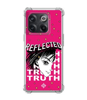 Funda Antigolpe [ OnePlus 10T ] Dibujos Frikis [ Chica Manga Reflected Truth ] Esquina Reforzada 1.5mm Transparente
