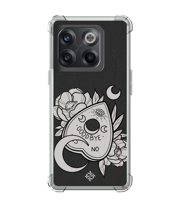 Funda Antigolpe [ OnePlus 10T ] Dibujo Gotico [ Dieza de la Ouija - Yes or No ] Esquina Reforzada Silicona 1.5mm 