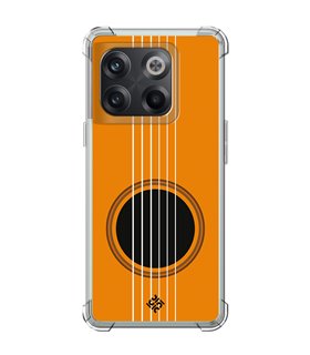 Funda Antigolpe [ OnePlus 10T ] Diseño Música [ Caja de Resonancia Guitarra ] Esquina Reforzada Silicona 1.5mm