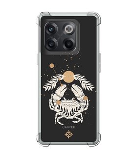 Funda Antigolpe [ OnePlus 10T ] Dibujo Zodiaco [ Signo Zodiacal - Cancer ] Esquina Reforzada Silicona 1.5mm