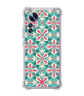 Funda Antigolpe [ Xiaomi 12T - 12T Pro ] Dibujos Retro [ Caleidoscopio ] Esquina Reforzada Silicona 1.5mm Transparente