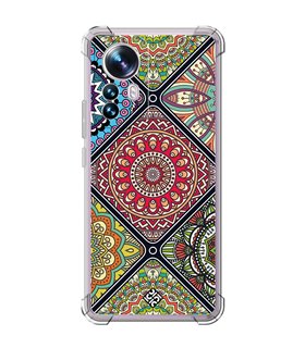 Funda Antigolpe [ Xiaomi 12T - 12T Pro ] Dibujo Auténtico [ Motivos Mandala ] Esquina Reforzada Silicona 1.5mm Transparente