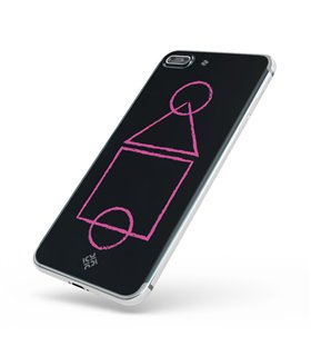 Funda Antigolpe [ Motorola Edge 30 ] Squid Game [Pista de Juego] Esquina Reforzada Silicona 1.5mm Transparente
