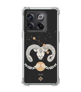 Funda Antigolpe [ OnePlus 10T ] Dibujo Zodiaco [ Signo Zodiacal - Aries ] Esquina Reforzada Silicona 1.5mm 