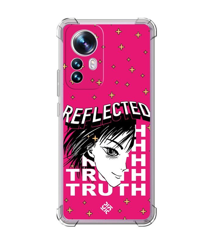Funda Antigolpe [ Xiaomi 12T - 12T Pro ] Dibujos Frikis [ Chica Manga Reflected Truth ] Esquina Reforzada 1.5mm Transparente