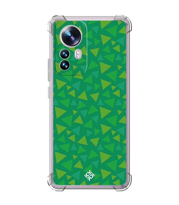 Funda Antigolpe [ Xiaomi 12T - 12T Pro ] Dibujos Frikis [ Suelo Primavera A.C ] Esquina Reforzada Silicona 1.5mm Transparente