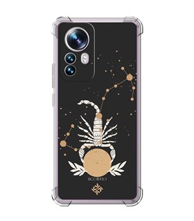 Funda Antigolpe [ Xiaomi 12T - 12T Pro ] Dibujo Zodiaco [ Signo Zodiacal - Escorpio ] Esquina Reforzada Silicona 1.5mm 