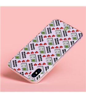 Funda para [ Realme C33 ] Dibujo Auténtico [ Consola Retro - Game Over ] de Silicona Flexible para Smartphone