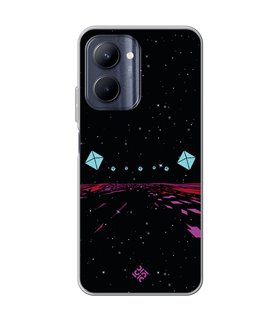 Funda para [ Realme C33 ] Cine Fantástico [ Odisea En El Espacio Viaje ] de Silicona Flexible para Smartphone