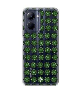 Funda para [ Realme C33 ] Dibujos Frikis [ Dados Rol Pifia y Crítico ] de Silicona Flexible para Smartphone