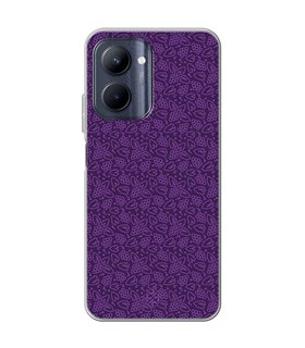 Funda para [ Realme C33 ] Dibujo Auténtico [ Patron Viña ] de Silicona Flexible para Smartphone