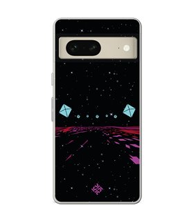 Funda para [ Google Pixel 7 ] Cine Fantástico [ Odisea En El Espacio Viaje ] de Silicona Flexible