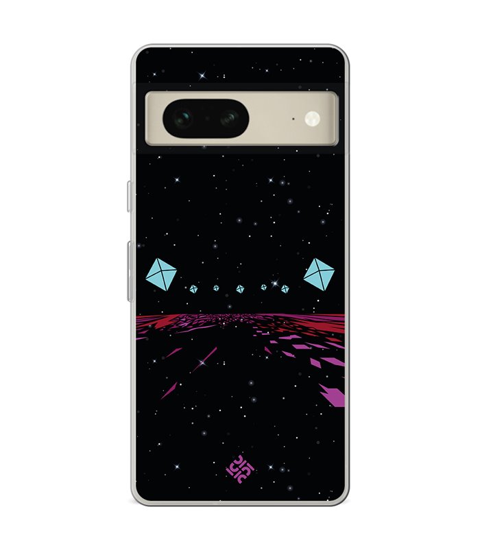 Funda para [ Google Pixel 7 ] Cine Fantástico [ Odisea En El Espacio Viaje ] de Silicona Flexible