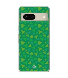 Funda para [ Google Pixel 7 ] Dibujos Frikis [ Suelo Primavera A.C ] de Silicona Flexible para Smartphone 