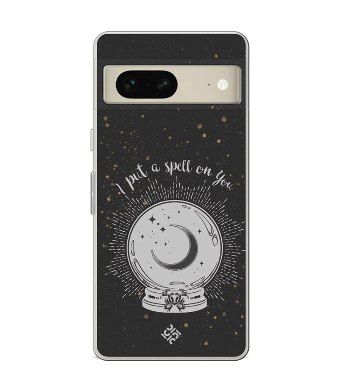 Funda para [ Google Pixel 7 ] Dibujo Gotico [ Bola Mágica ] de Silicona Flexible para Smartphone 